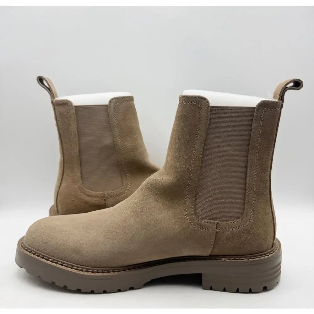 Saint Morta Men's Chunky Chelsea Boots Size 9 EU 43 Mocha Brown NIB